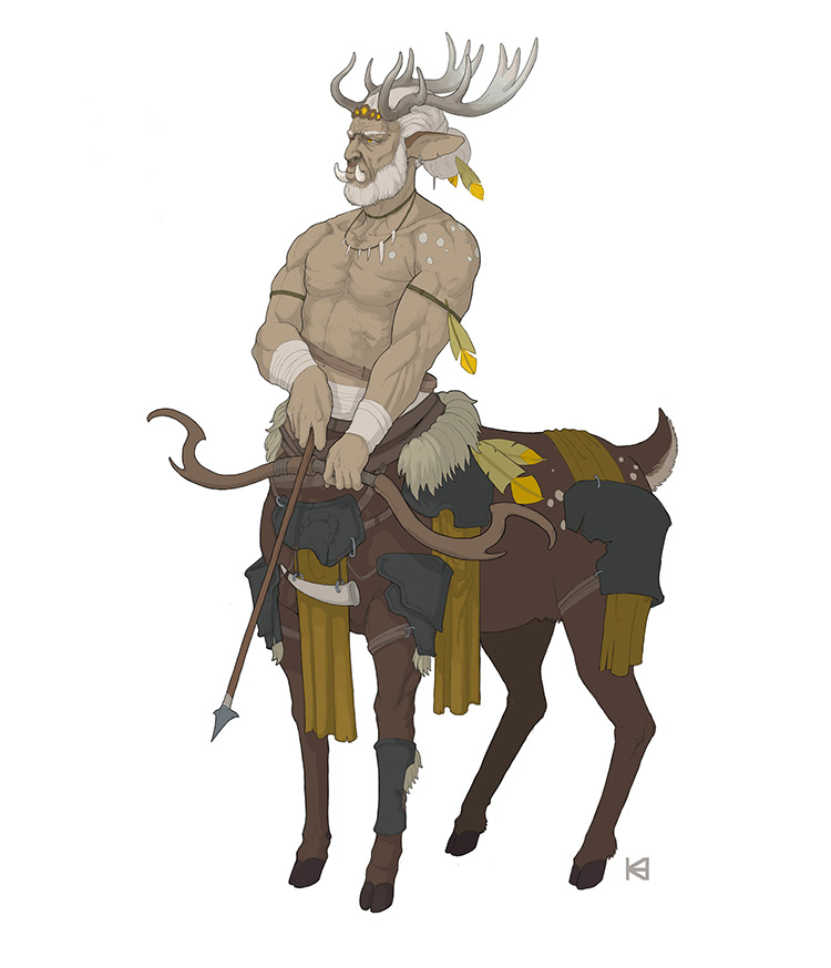 750x874 centaur creature art inspiration gallery