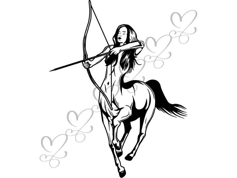 794x597 centaur fantasy woman horse illustration mythology archery etsy