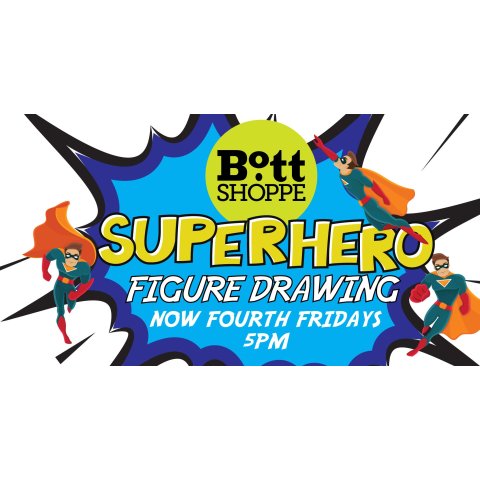 480x480 Superhero Figure Drawing