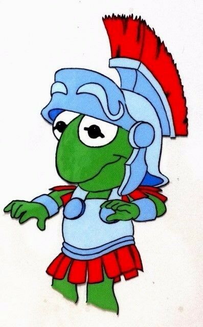 397x640 original animation cel