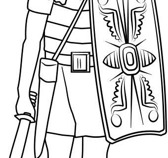 340x320 soldier coloring pages free awesome centurion sol r colouring