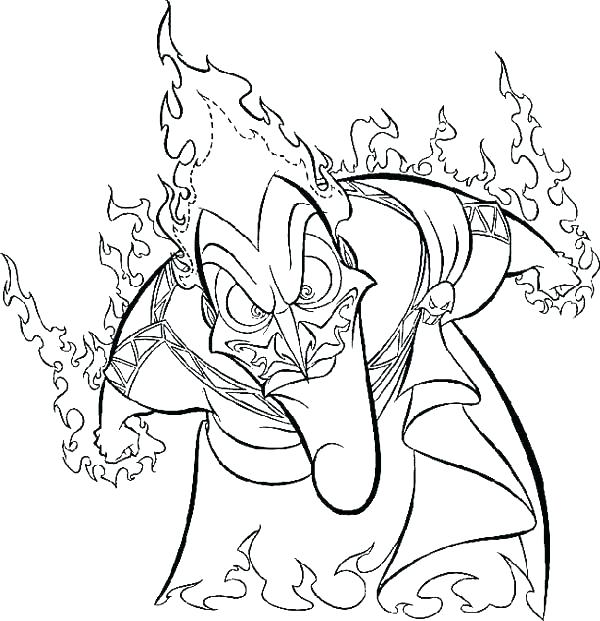 600x621 cerberus coloring pages how to draw step