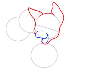302x294 how to draw cerberus, cerberus, step
