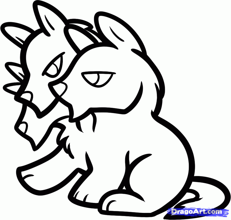 875x835 Ceberus!! How To Draw