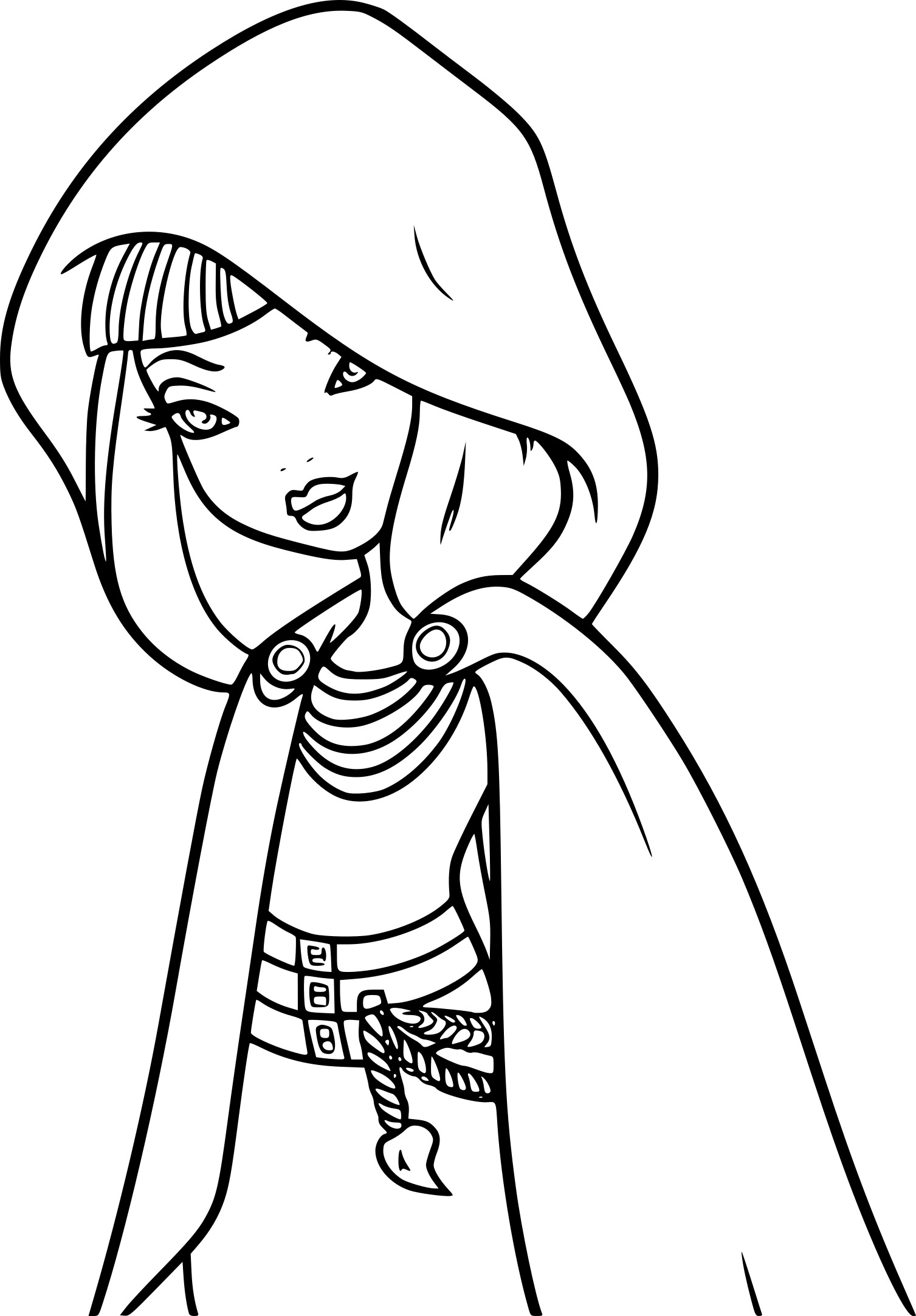 1507x2165 coloriage cerise hood imprimer gratuit