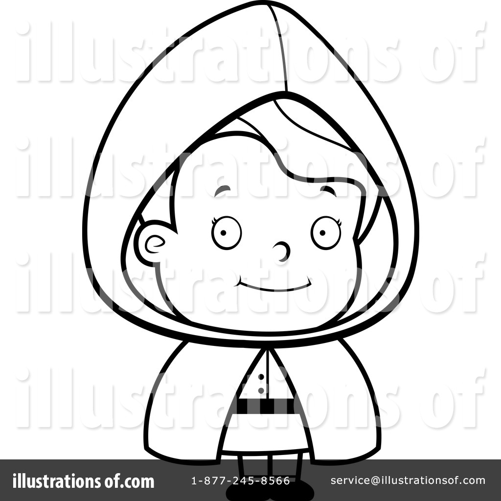 1024x1024 Little Red Riding Hood Clipart Black And White