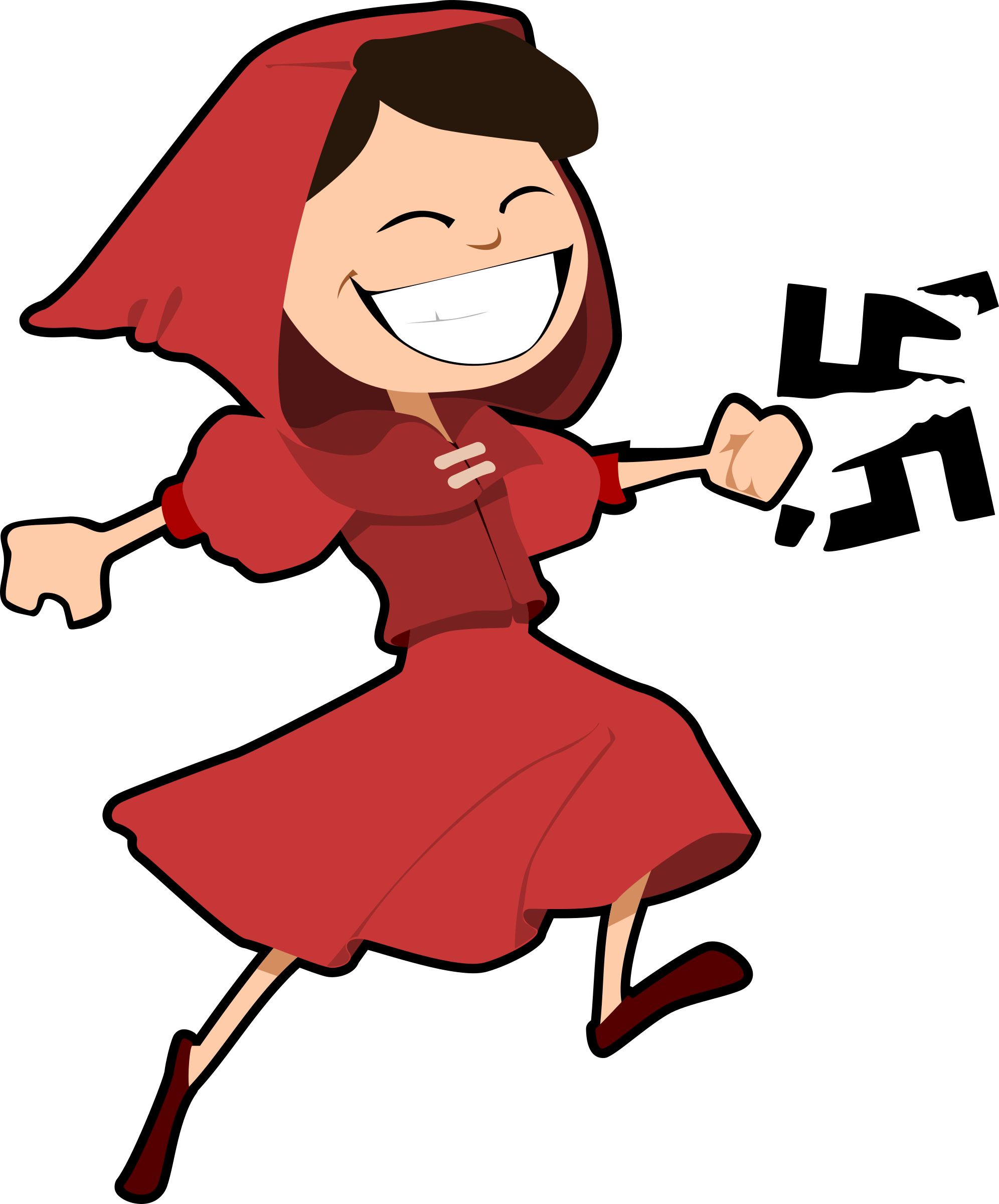1992x2400 Collection Of Free Cape Drawing Little Red Riding Hood Download