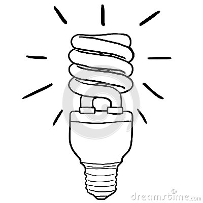 400x400 Light Bulb Drawing