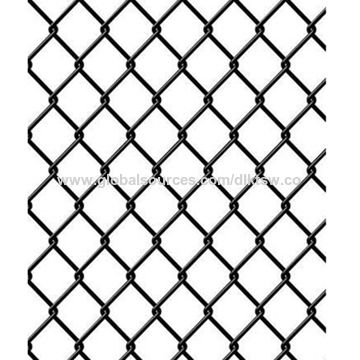 360x360 china chain link barbed fencing with pvc coating and painting