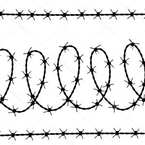 300x300 Prison Barbed Wire Chain Link Fence Gm Sohadacouri
