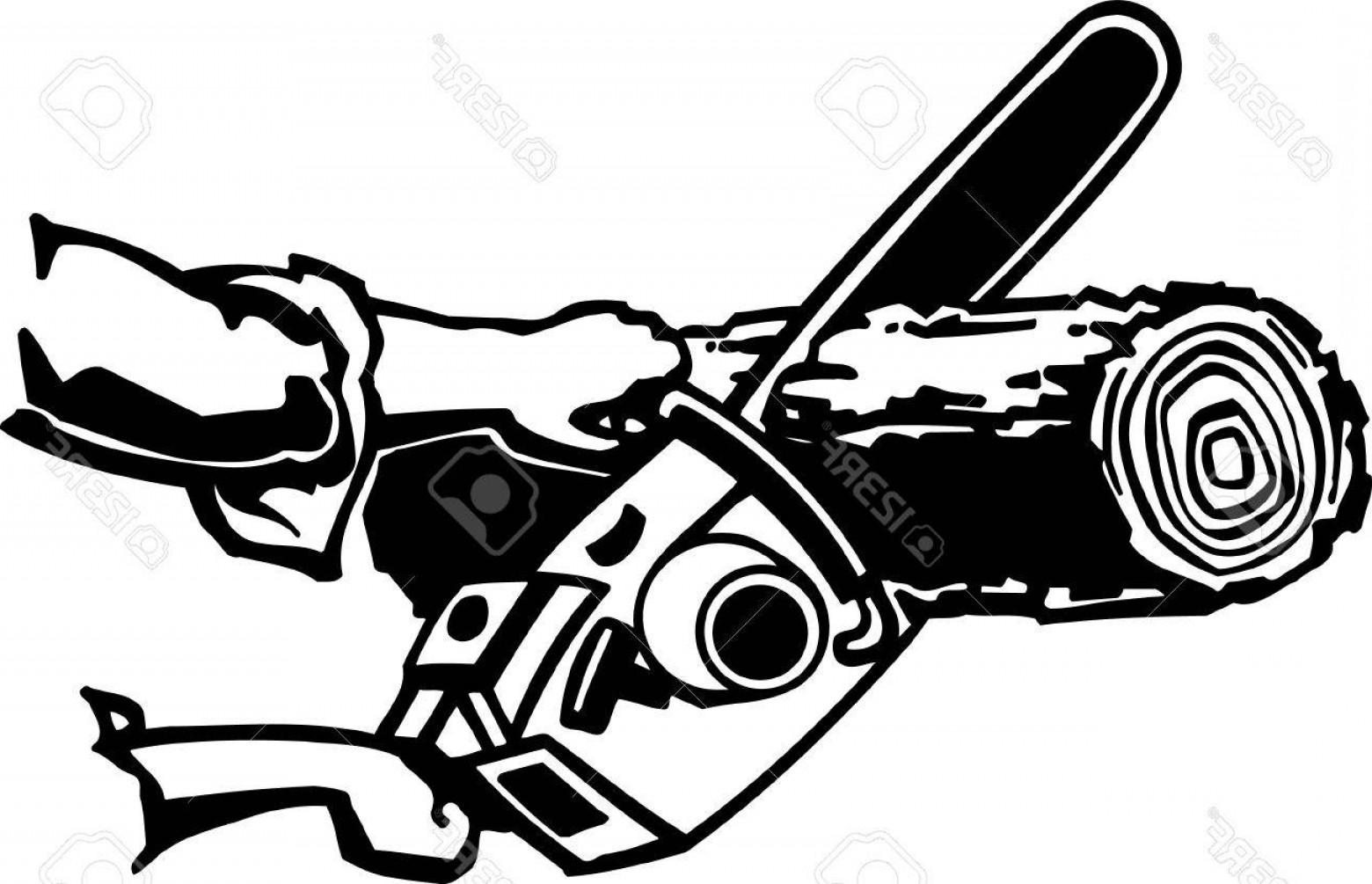 1560x1005 Photochain Saw Vinyl Ready Vector Illustration Sohadacouri