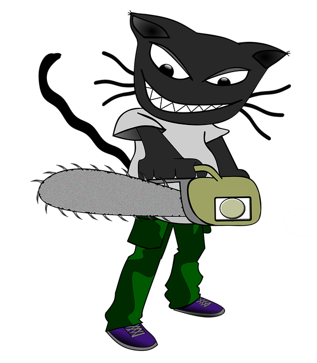 628x720 Father And Son Battle With Chainsaw And Lawnmower! Who Won Wjjk Fm