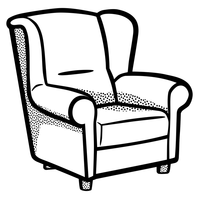 680x680 Collection Of Free Chair Drawing Clipart Download On Ui Ex