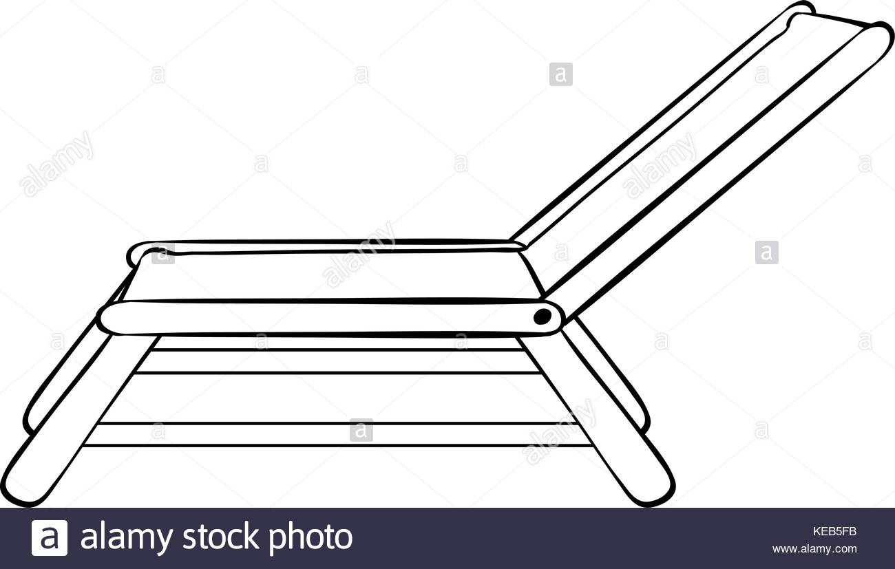 1300x827 Huge Collection Of 'beach Chair Drawing' Download More Than
