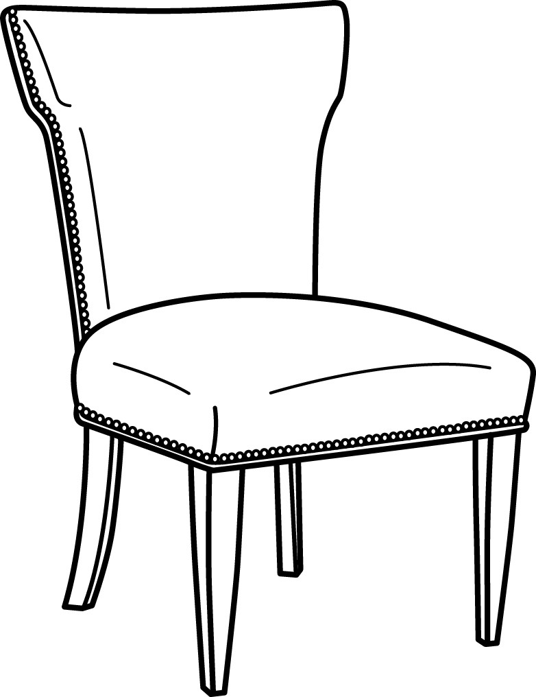 Chair Line Drawing
