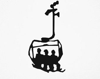 340x270 Ski Lift Decoration Etsy