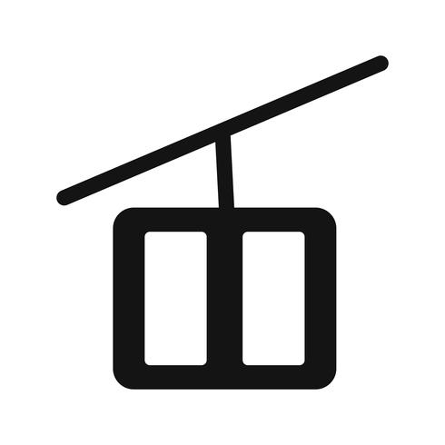 490x490 Vector Chair Lift Icon