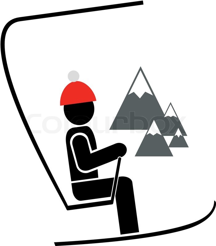 701x800 Chair Lift Clipart