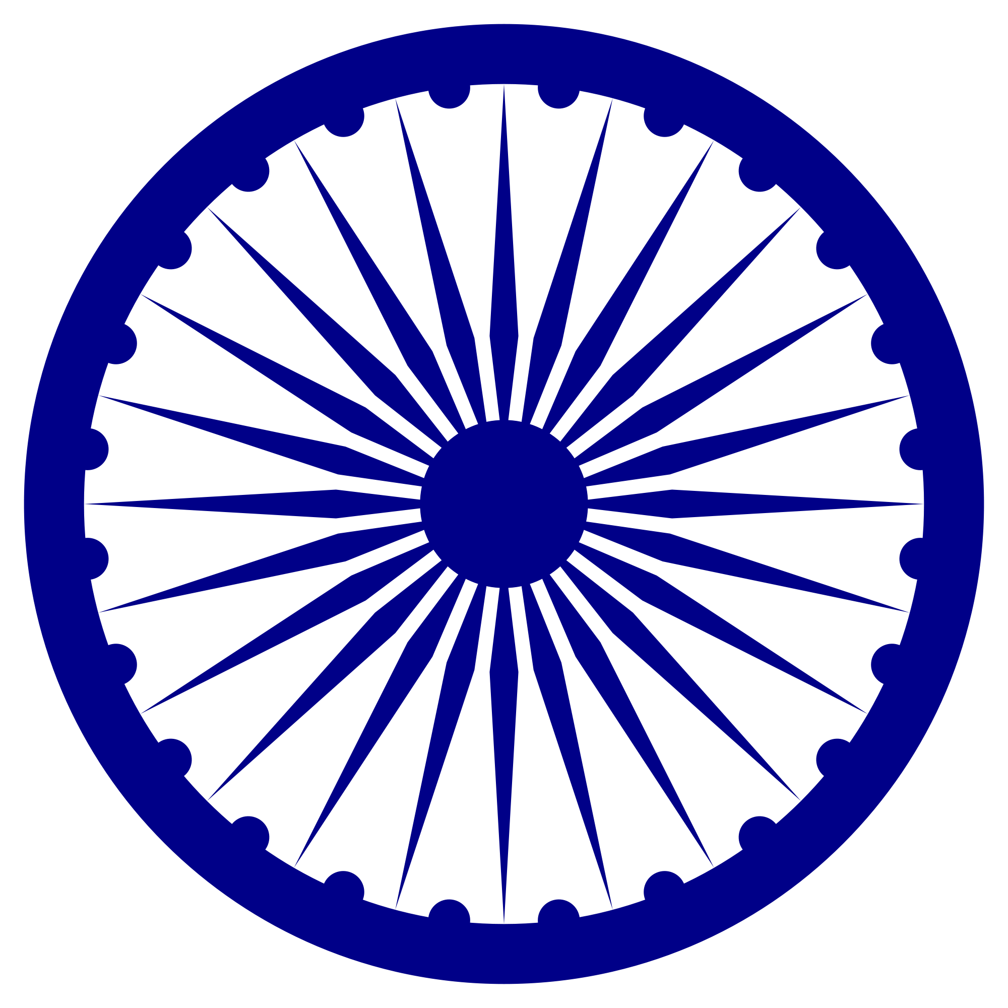 2000x2000 ashoka chakra