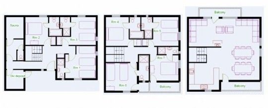 540x219 Chalet Pierra Menta In La Plagne Snowfinders