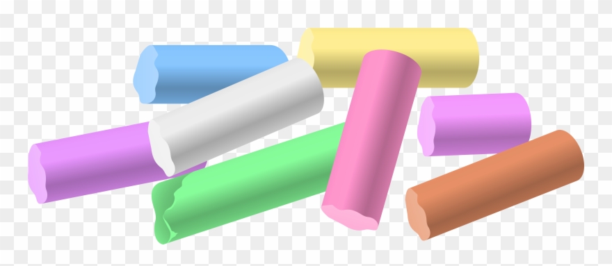 880x383 Chalk Pieces Png Clip Art
