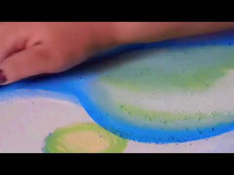 480x360 Sketch Book Session Colorful Chalk Drawings