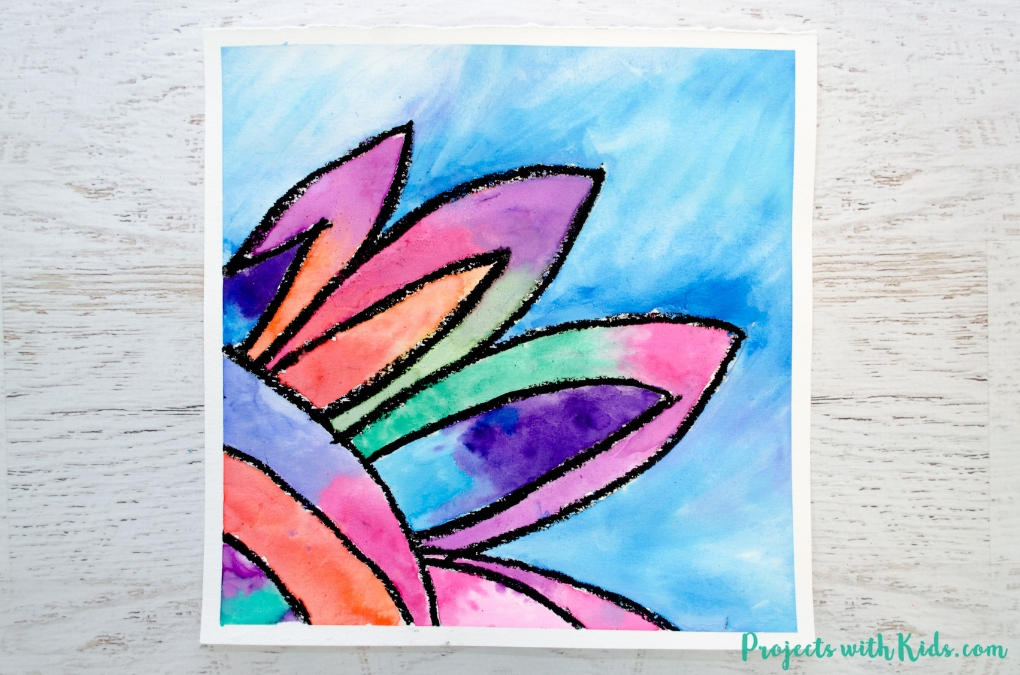 1020x675 How To Make A Beautiful Watercolor Flower Painting Projects
