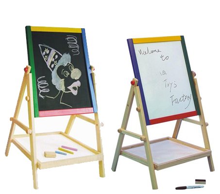 453x398 In Wooden Kids Drawing Blackboard Whiteboard Easel Amazon