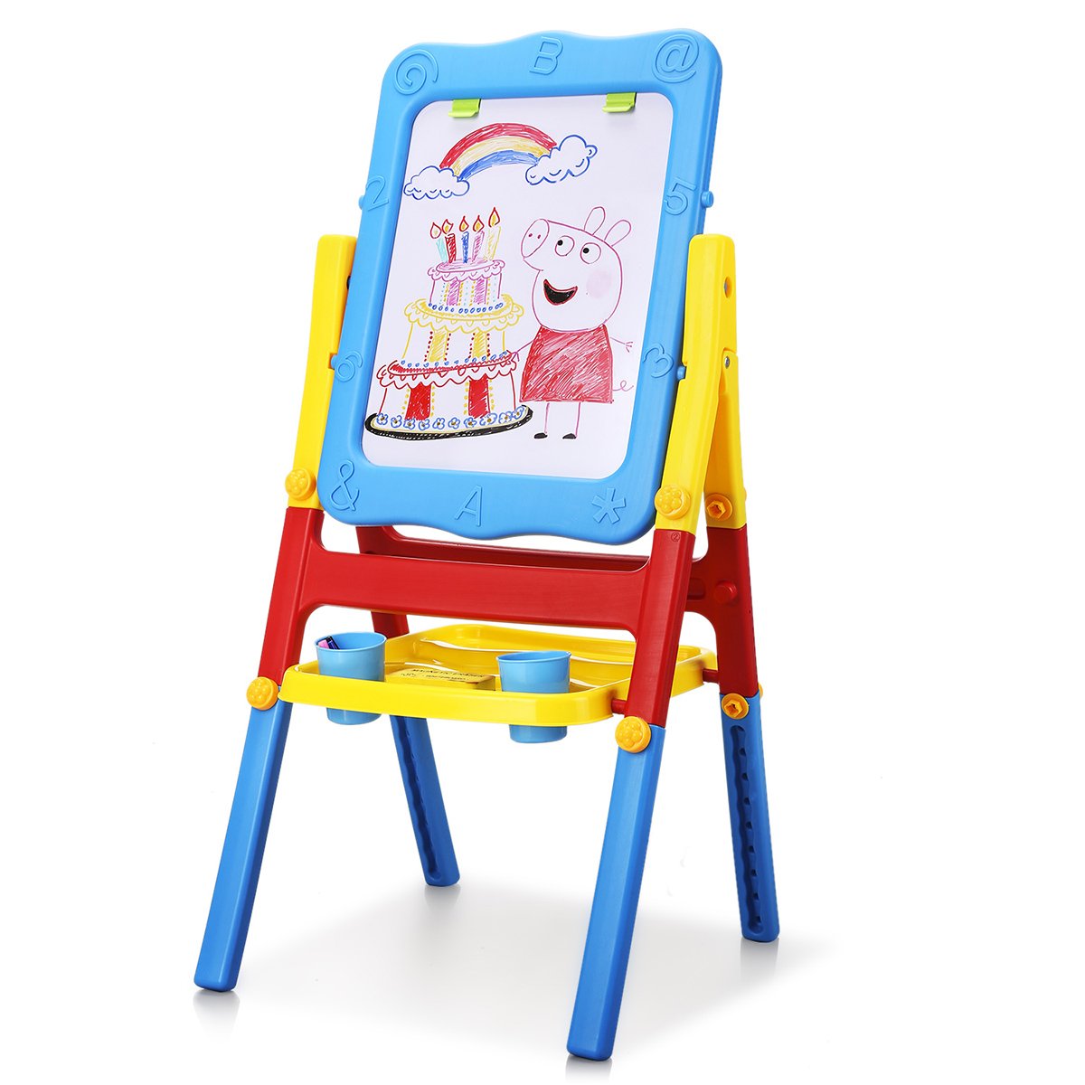 1200x1200 Shinehalo Magnetic Drawing Board For Kids Toddlers Standing Art