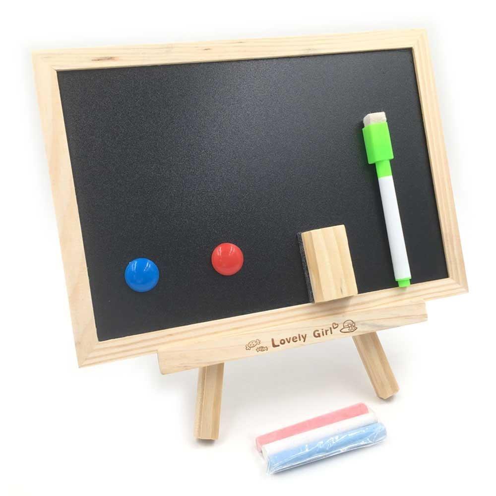 1000x1000 Double Sided Small Blackboard Whiteboard Message Board