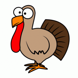 272x273 thanksgiving turkey cartoon picture thanksgiving turkey