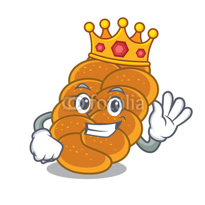 400x400 King Challah Mascot Cartoon Style Buy Photos Ap Images
