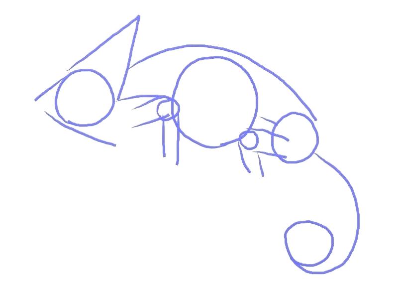 800x576 how to draw chameleon comments draw chameleon face
