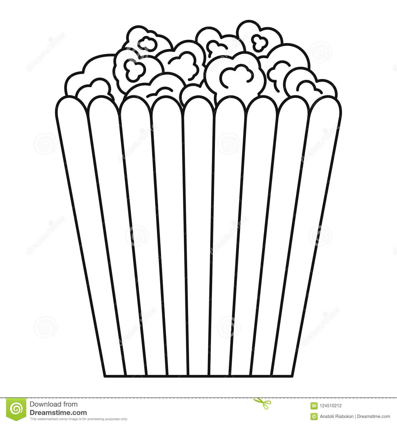 1300x1390 Huge Collection Of 'popcorn Box Drawing' Download More Than