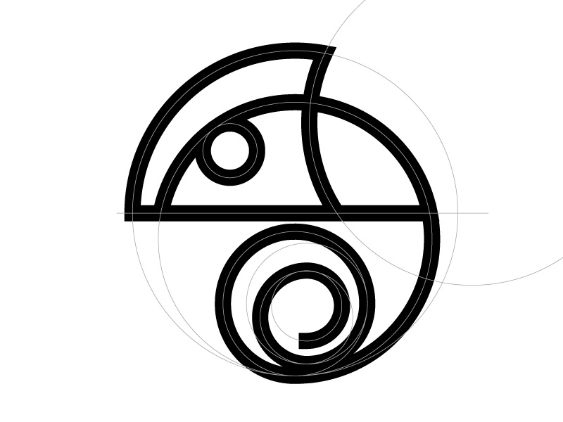 800x600 Geometric Chameleon