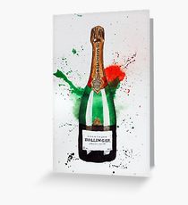 210x230 Champagne Drawing Greeting Cards Redbubble