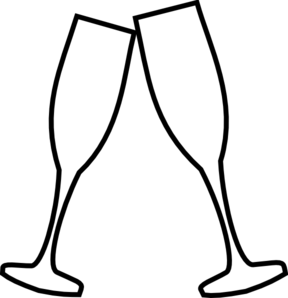 288x298 Collection Of Free Wine Vector Champagne Glass Download On Ui Ex