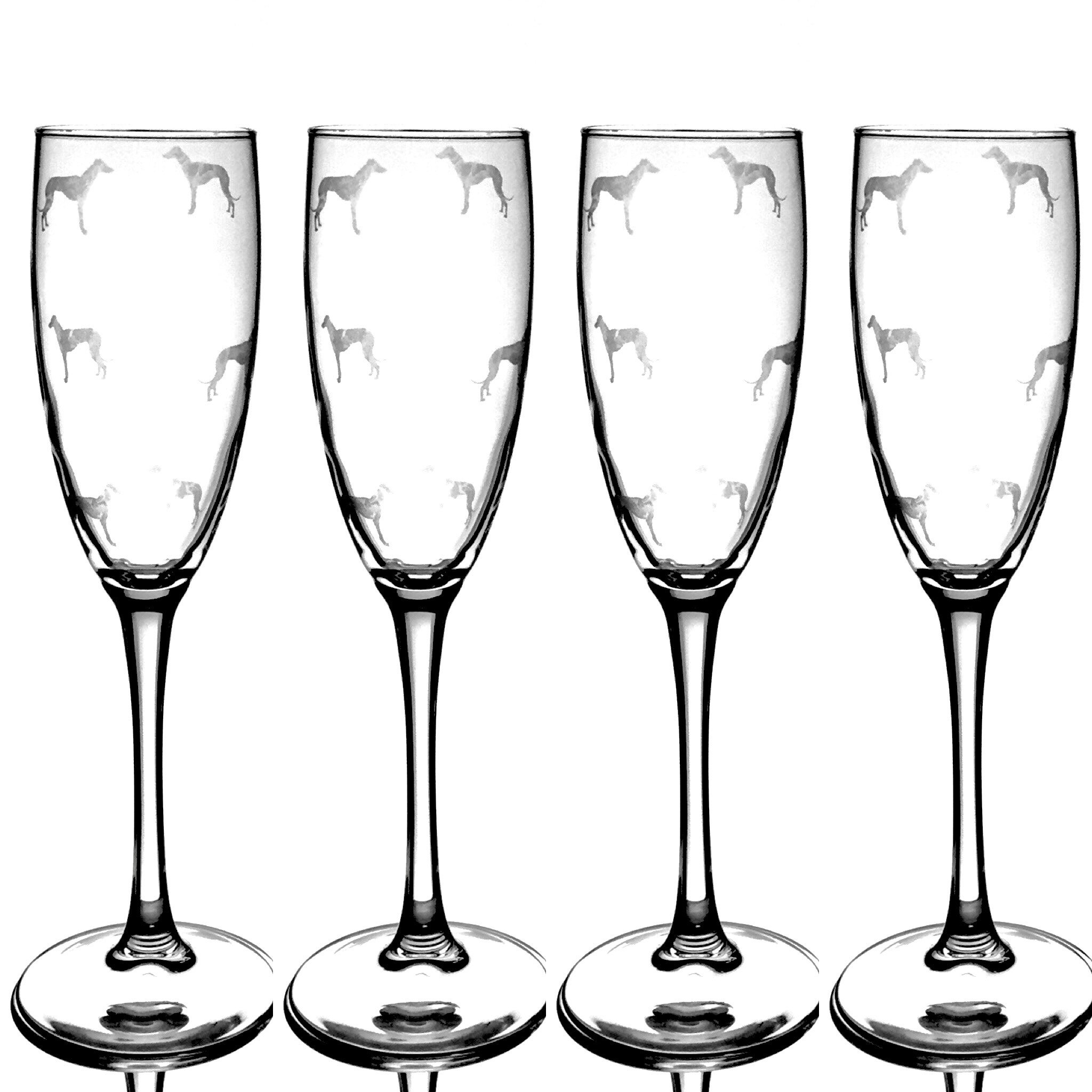 2048x2048 little whippets hand etched champagne flutes etsy