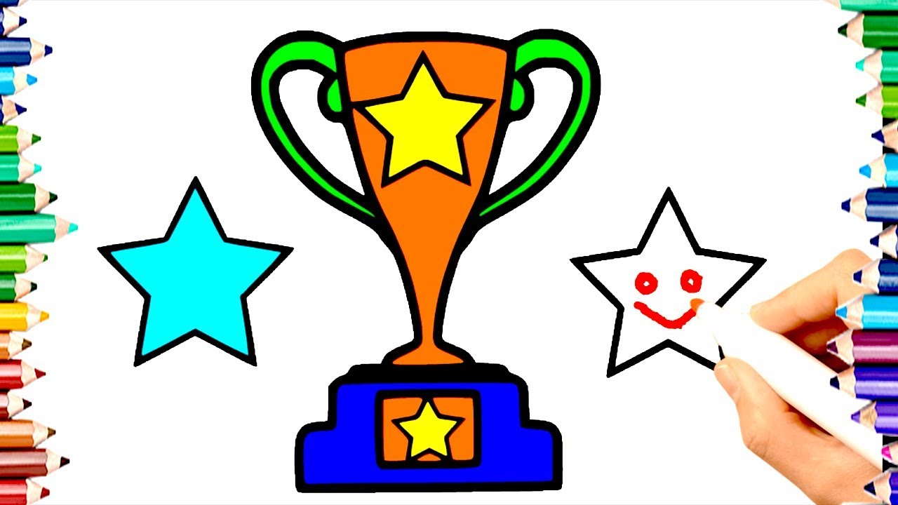 1280x720 children to draw champions cup coloring book pages