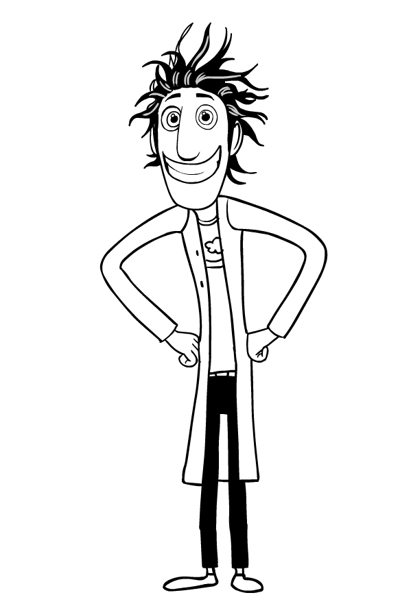 599x884 drawing of flint lockwood di cloudy with a chance of meatballs