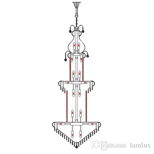 500x500 european luxury noble pendant crystal chandeliers including led