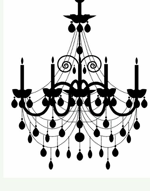 503x640 Freebies Week Chandelier Silhouettes! Projects To Try Decor