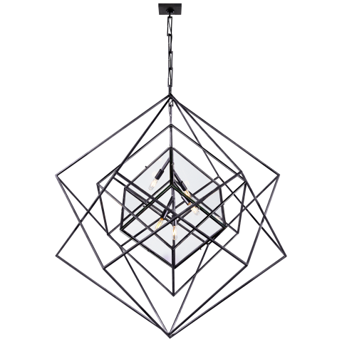 480x480 Signature Designer Cubist Chandelier