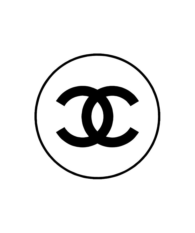 752x900 Symbol Chanel Drawing