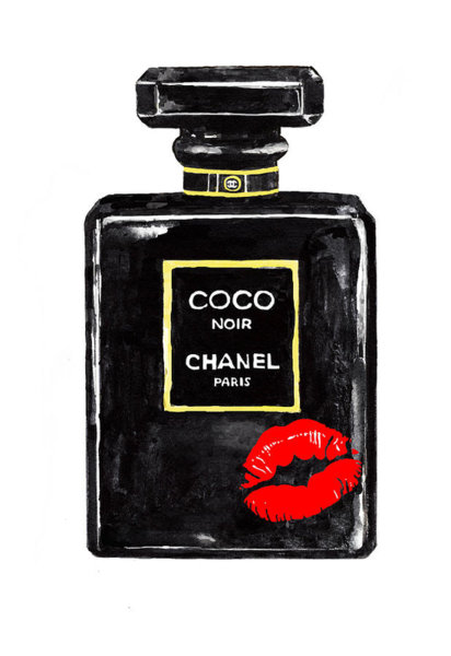 Chanel Perfume Bottle Drawing | Free download on ClipArtMag