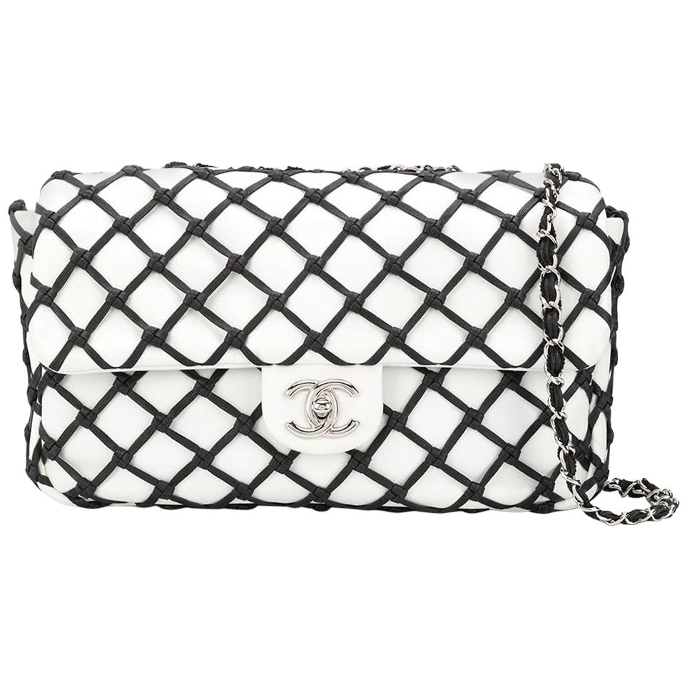 963x963 chanel jumbo canebiers net flap bag for sale