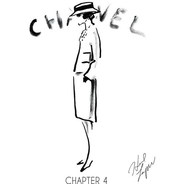600x600 Chanel Drawing Original For Free Download