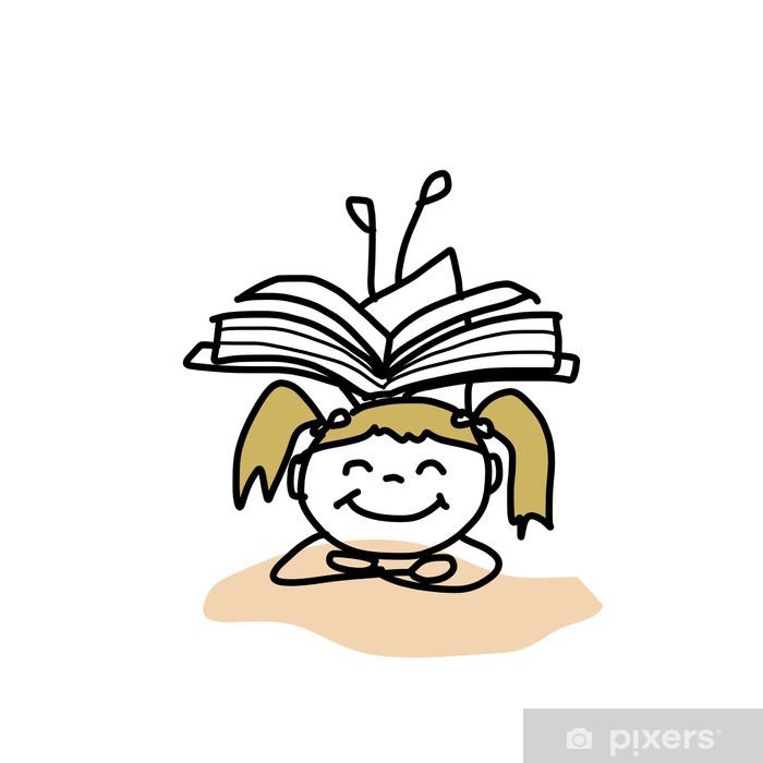 700x700 Hand Drawing Cartoon Back To School Poster We Live