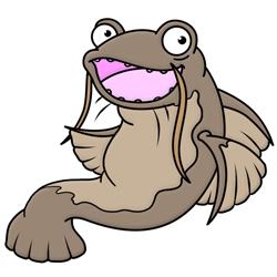 250x250 Cartoon Catfish Step