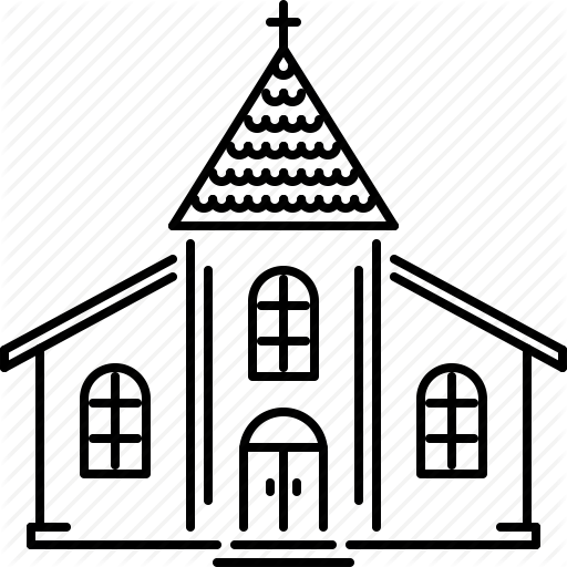 512x512 Collection Of Free Church Drawing Outline Download On Ui Ex
